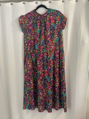 BloomChic midi floral dress plus size 3X